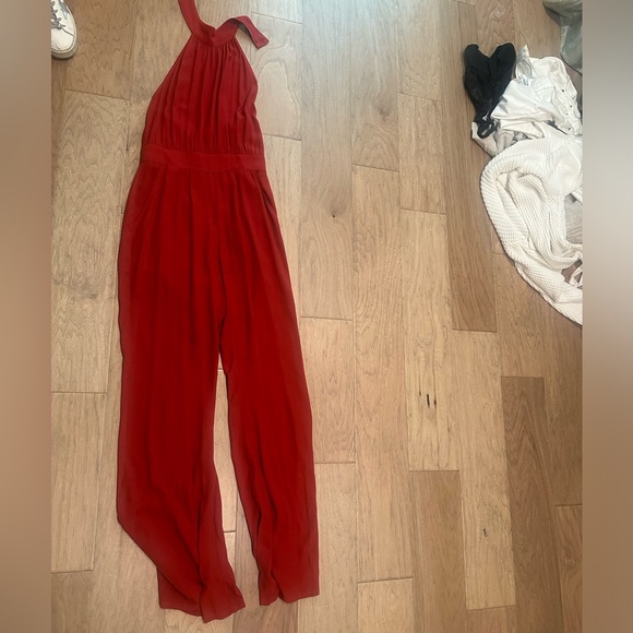 Flynn Skye Red Jumpsuit - Picture 3 of 4